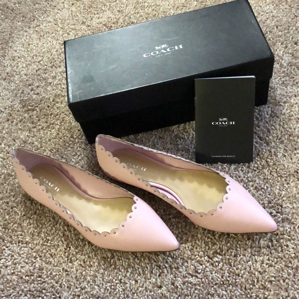 Coach genuine leather shoe